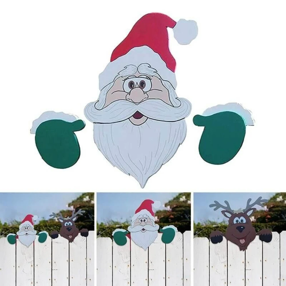 (2020 New Style- 50% OFF) 🎅Santa Fence🎅🏾- Buy 2 Free Shipping