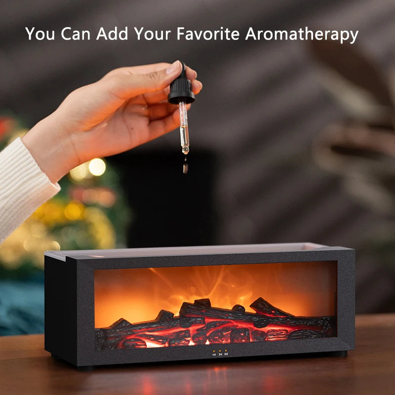 🔥FlameGlow Aroma Diffusor und GlowMist Flame Luftbefeuchter