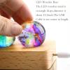 🔥Colorful Crystal Ball Decoration - Glass - Wood - 7 Balls in a Set