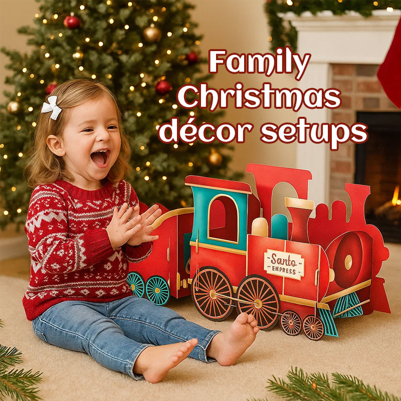 🔥Last Day 50% OFF - Christmas Gift Train Decoration
