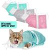 (Early Christmas Sale- 48% OFF) Adjustable Multifunctional Cat Shower Mesh Bags