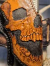 Handcrafted Leather Skull Holster