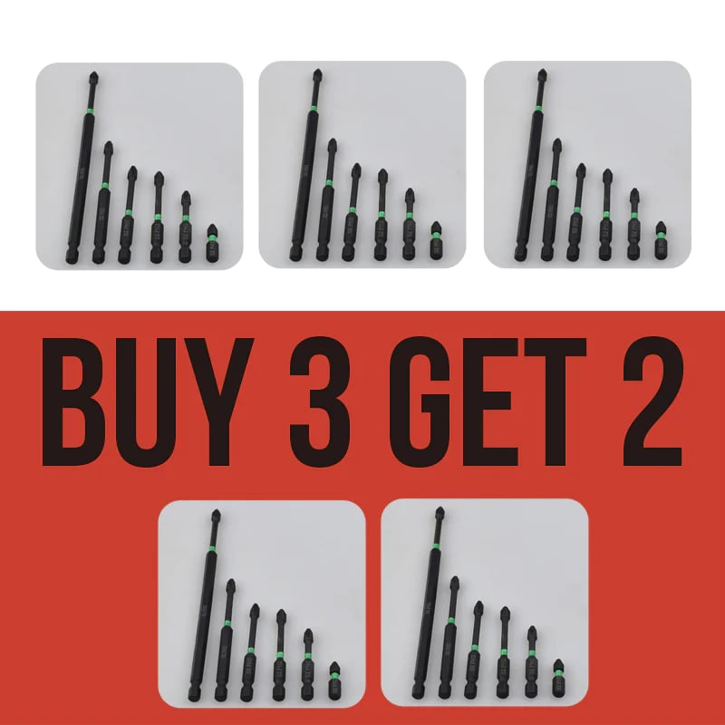 ⚡⚡Last Day Promotion 48% OFF - PH2 Magnetic Screwdriver Bit Set🔥BUY 2 GET 1 FREE