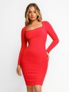 🔥2023 HOT SALE🌟Built-In Shapewear Modal Lounge Dresses