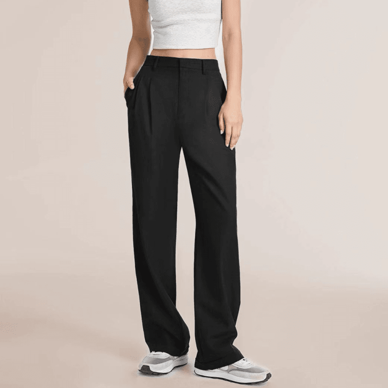 (🔥Last Day Promotion - 50%OFF) High Waist Tailored Wide Leg Pants