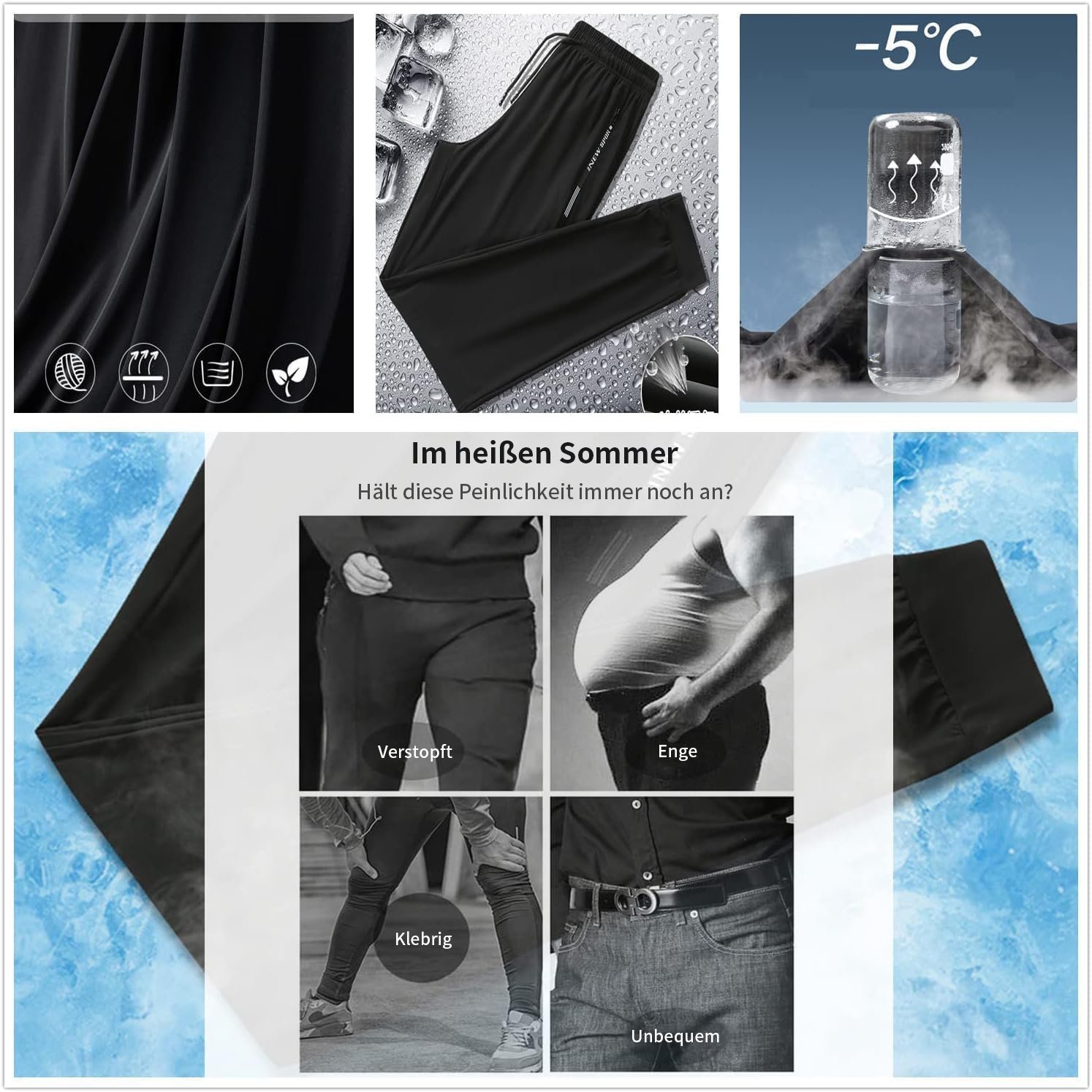 ⏰Letzter Tag 70 % RABATT🔥Unisex Ultra High Stretch Schnelltrocknende Hose