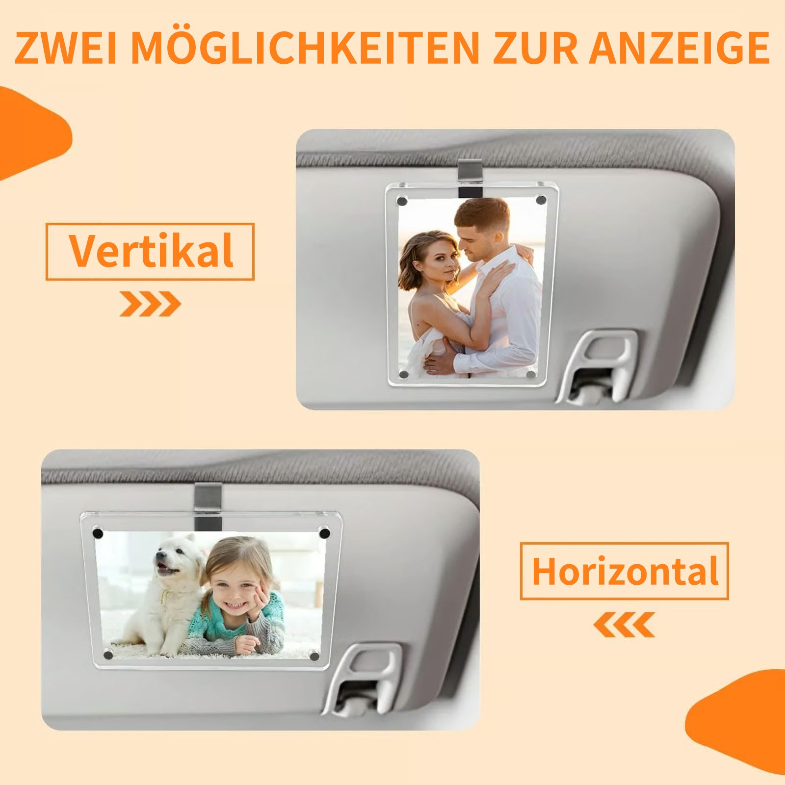 🔥Letzter Tagesverkauf – 49 % RABATT🔥Magnetischer Acryl-Fotohalter