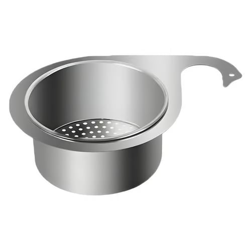 🔥Letzter Tag 49% Rabatt🎁Abtropfkorb aus Edelstahl in Schwanenform