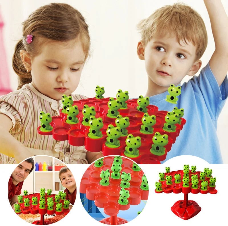 🔥Last Day Promotion 50% OFF🔥Frog Balance Toy Set - BUY 2 FREE SHIPPING