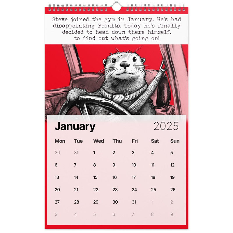 🎄Steve Wall Calendar✨