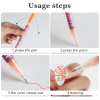 🎨12 Color Nail Doodle Pen for DIY Nail Art