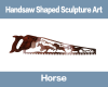 🔥Last day Clearance Sale 60% OFF🔥Handsaw Shaped Sculpture Art