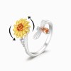 💗Early Mother's Day Promotion 50% OFF🔥To My Daughter Sunflower Fidget Ring - BUY 2 FREE SHIPPING