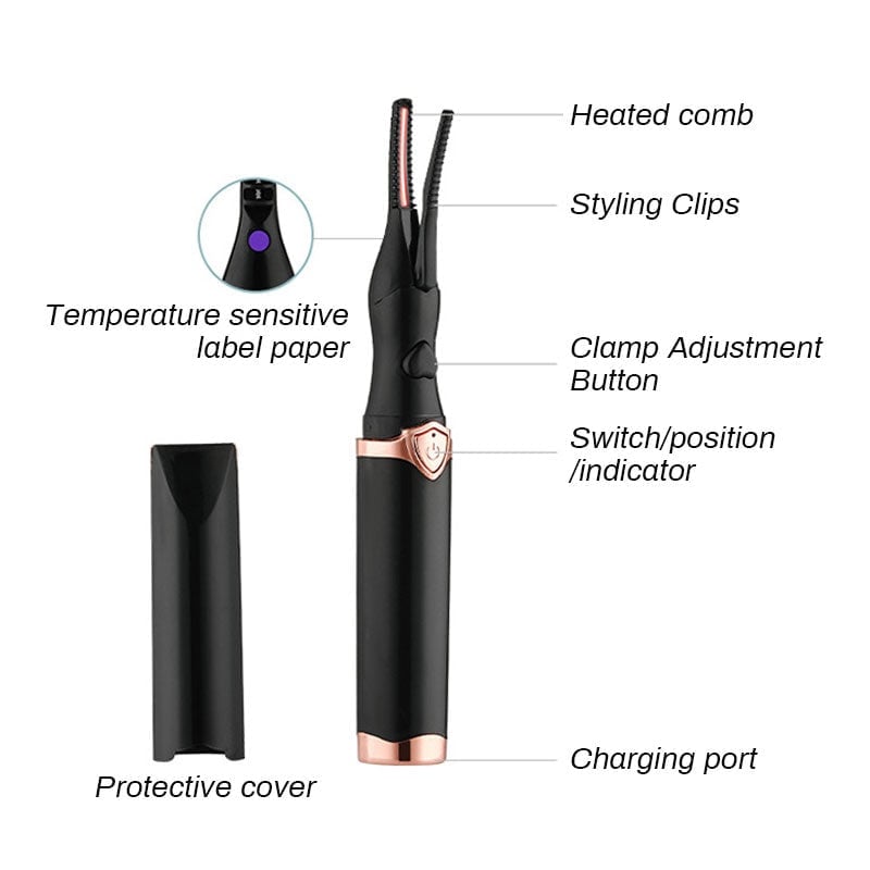 Last Day Promotion 70% OFF - 🔥Electric Eyelash Curler for Instant Glam✨ Blink & Dazzle! 👁️