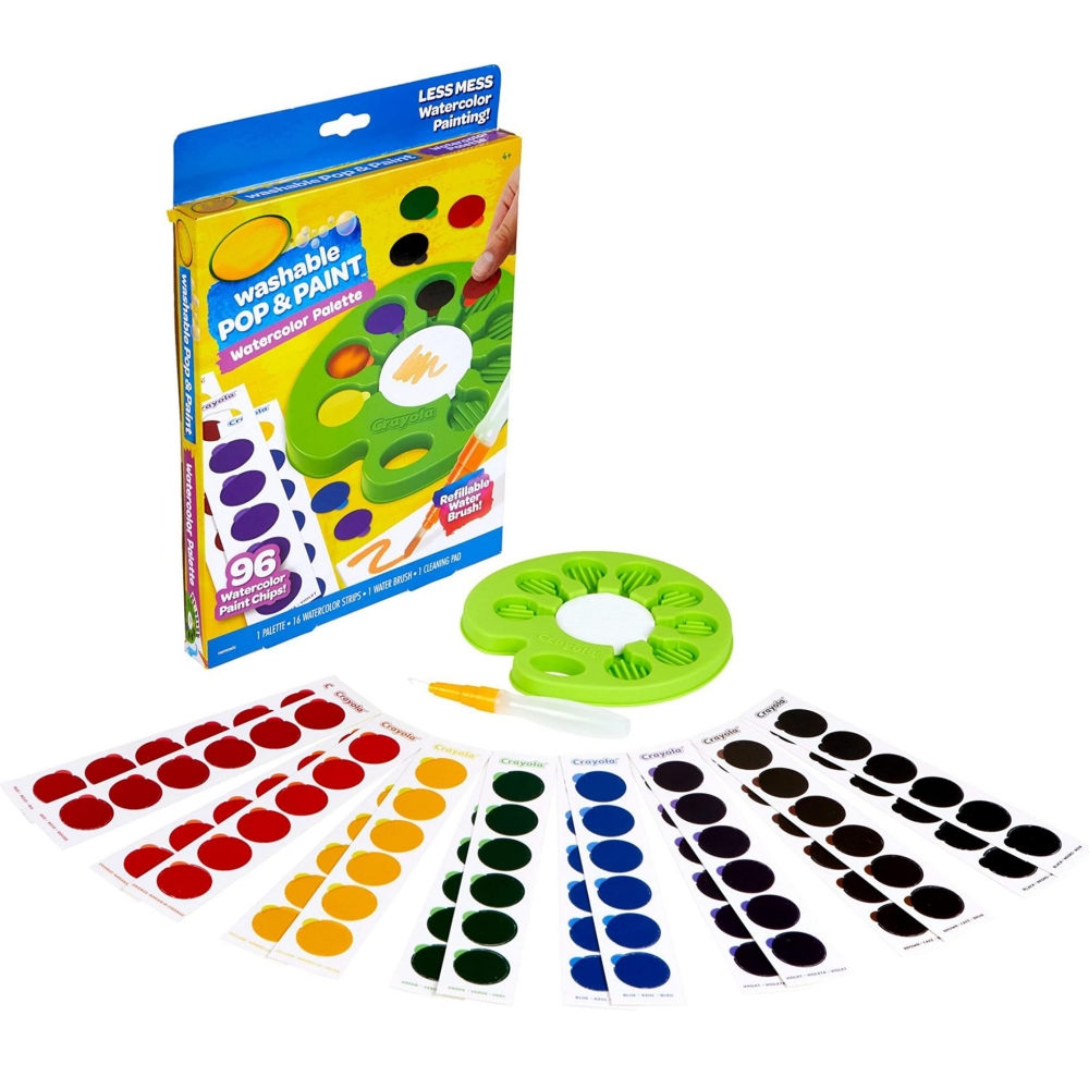 🔥On Sale🔥Watercolor Pop & Paint Palette, Washable Paint Kit