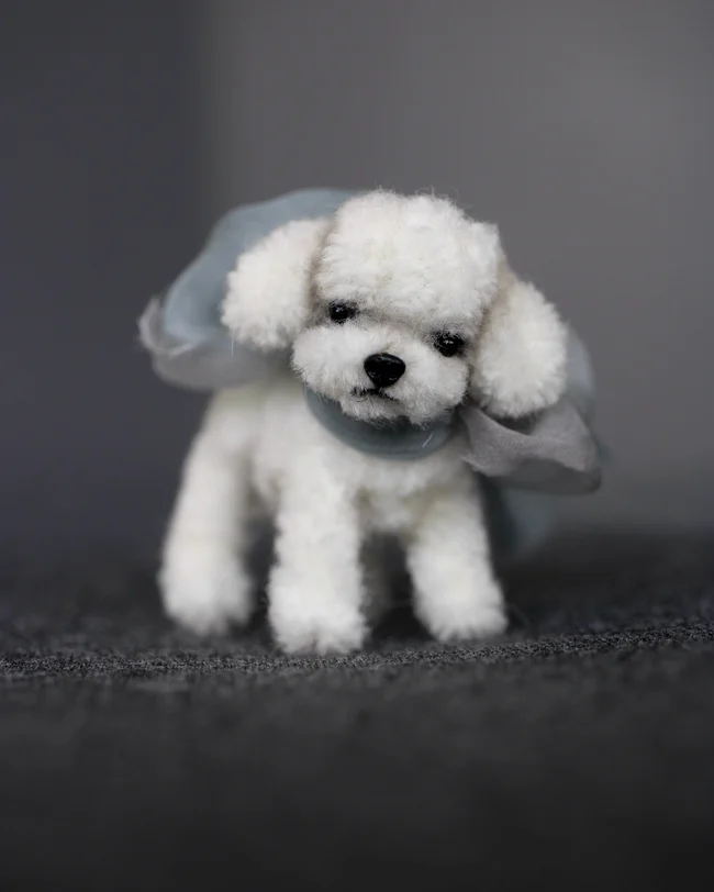 100 % Handmade Woolen Twist Cute Puppy