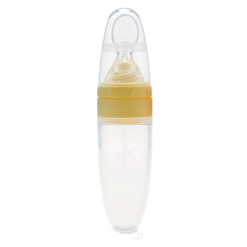 Christmas Hot Sale 48% OFF - Silicone Baby Food Feeder Bottle With Standing Base(buy 2 get 1 free now)