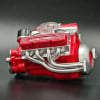 Gasoline OHV V8 Small-block Engine Model Kits 4-Stroke 44cc Water-Cooled 1/6