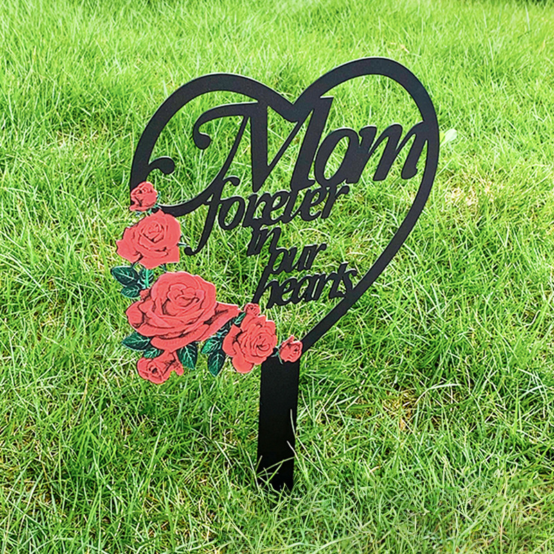 🔥 50% OFF – Limited Time Only! 🔥Rustic Ground Memorial Plaque – Decorative Cemetery Tribute for Garden or Grassland