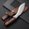 One-piece keel high hardness survival knife