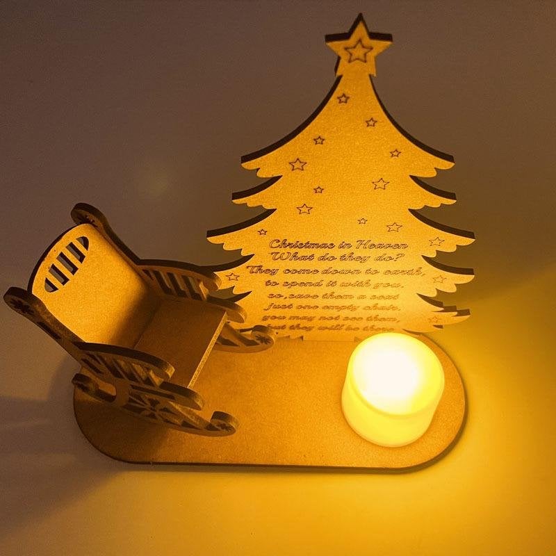 Hot Sale- Christmas Remembrance Candle Ornament To Remember Loved Ones