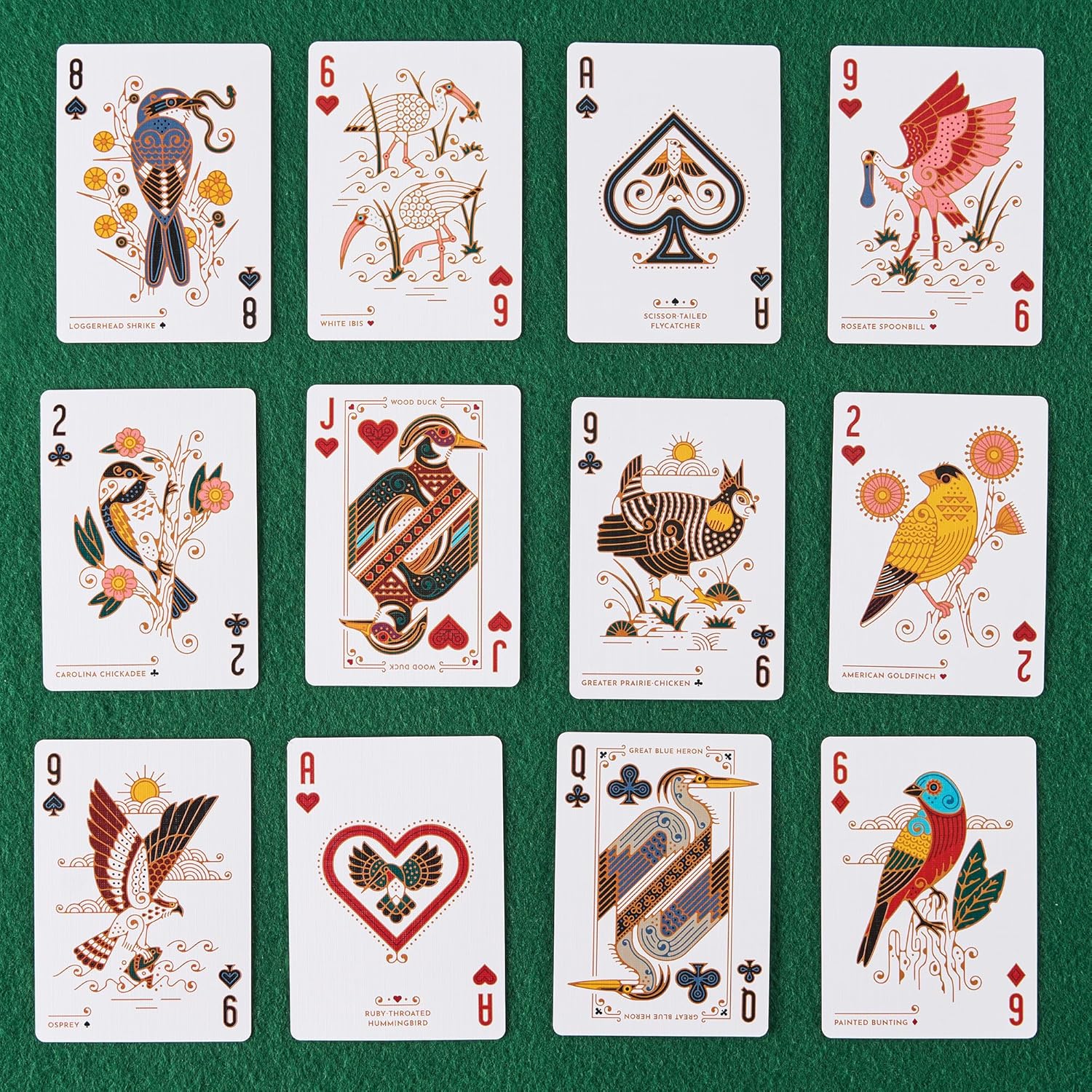 🔥Last Day 50% OFF🔥 North American Birds Playing Cards