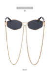 Women's Fashion Chain Irregular Sunglasses