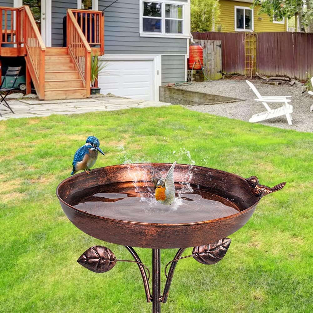 🎖️July 4th Flash Sale: 50% OFF Sitewide! 💕Retro Bird Feeder Iron Decoration 12
