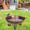🎖️July 4th Flash Sale: 50% OFF Sitewide! 💕Retro Bird Feeder Iron Decoration 12