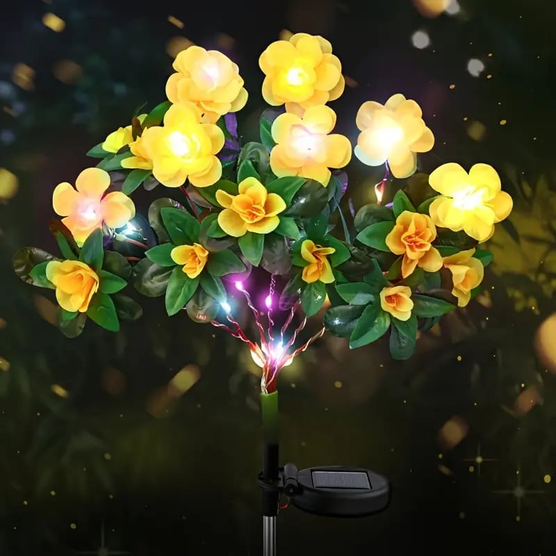 🔥Last Day 70% OFF- 🌺Solar fluorescent garden light