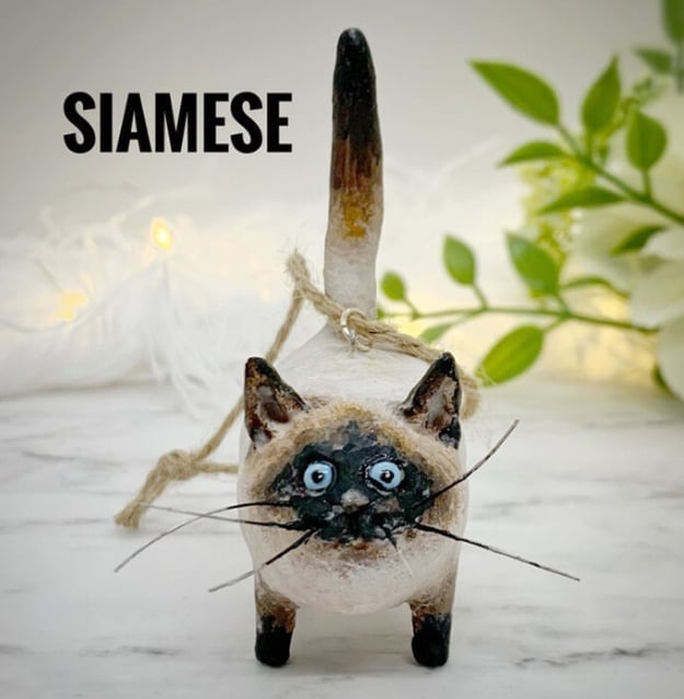 (🎄CHRISTMAS SALE NOW-48% OFF) 🎁Kitty Ciniature Sculpture