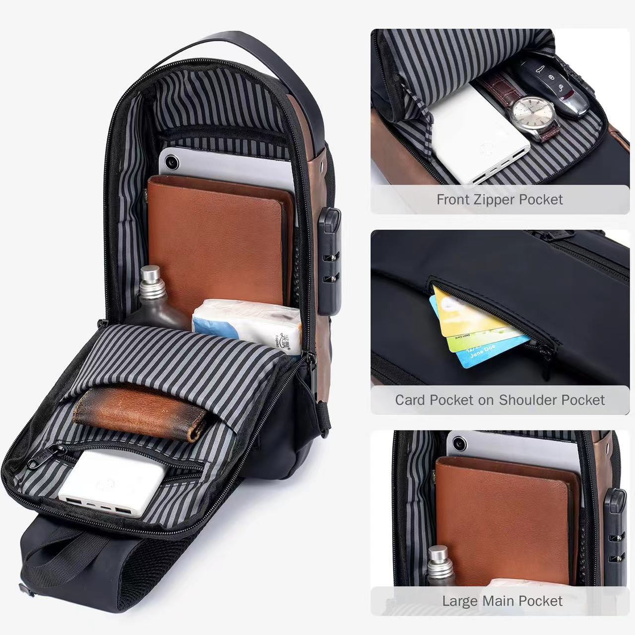 🔥LAST DAY SALE 50% OFF - Multifunctional  Anti-theft Chest Bag