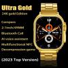 🔥Last Day Promotion- SAVE 70%🎄9 Ultra Pro Series 8 Smart Watch Gold Edition With 3 Extra Strap