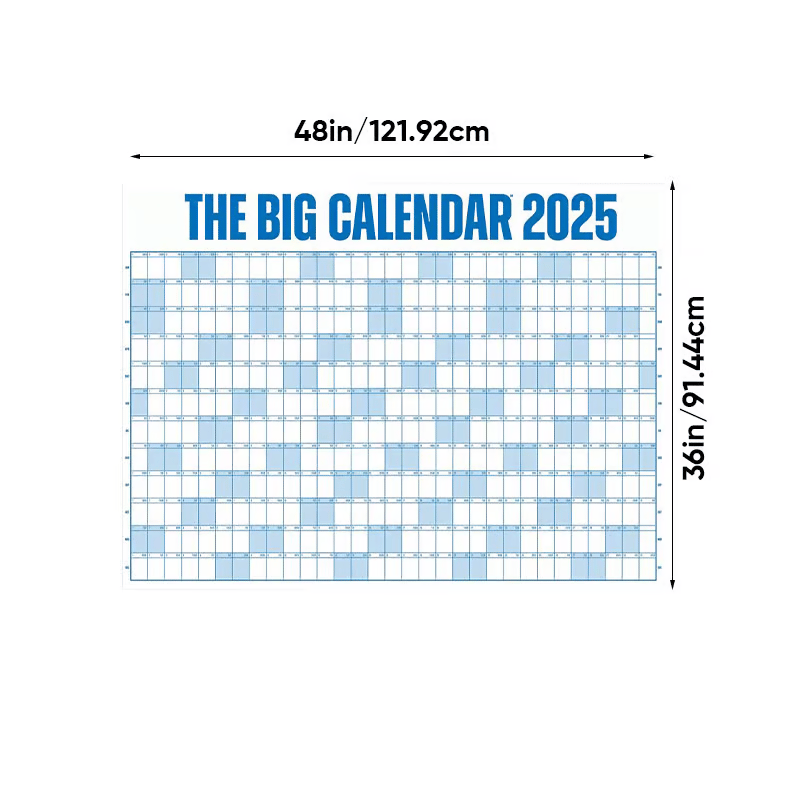 🎁Last Day Promotion 50% OFF🔥The Big Class Calendar 2025 | Dry Erase