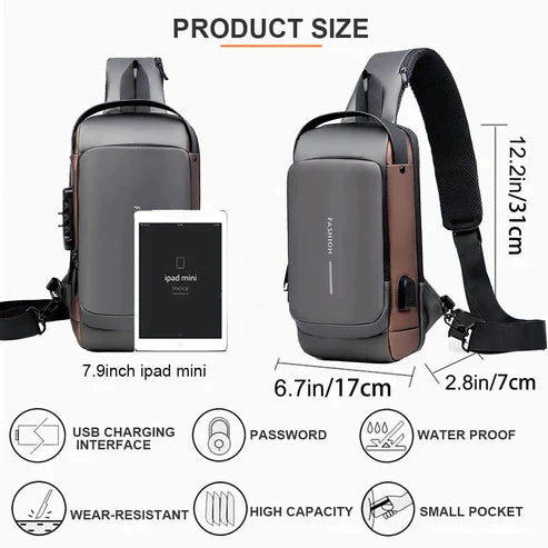 🔥LAST DAY SALE 50% OFF - Multifunctional  Anti-theft Chest Bag