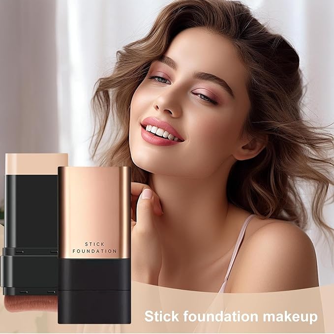 🎁2025 Hot Sale💕 Aleumdaum 아름다움 - Korean 2 in 1 Glass Skin Foundation Stick (Imported Skincare)