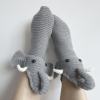 (🌲Early Christmas Sale - 49% OFF)🔥- 3D Knit Crocodile Socks