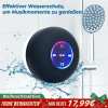 Letzter Tag 50% RABATT -Wasserdichte kabellose Bluetooth-Lautsprecher für das Badezimmer mit LED-Licht
