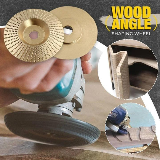 (Father's Day Gift-40% OFF) Wood Angle Shaping Wheel-BUY 2 FREE SHIPPING