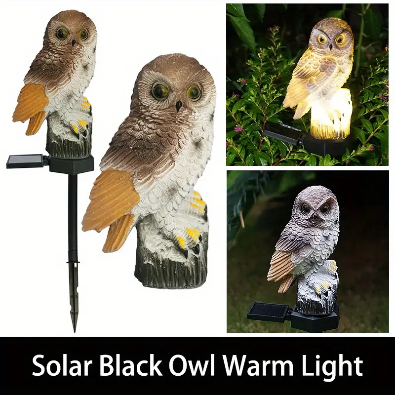 🔥Handmade American Eagle Solar Garden Light