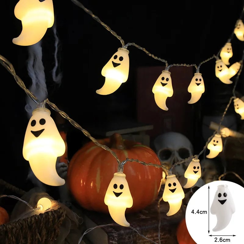 🎃Early Halloween Sale 50% OFF💀Halloween Decoration Led Light String⚡BUY 2 GET 1 FREE(3PCS)