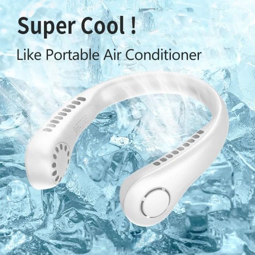 (🔥Hot Sale NOW- SAVE 48% OFF)2022 New Portable Neck Fan(BUY 2 GET FREE SHIPPING NOW)