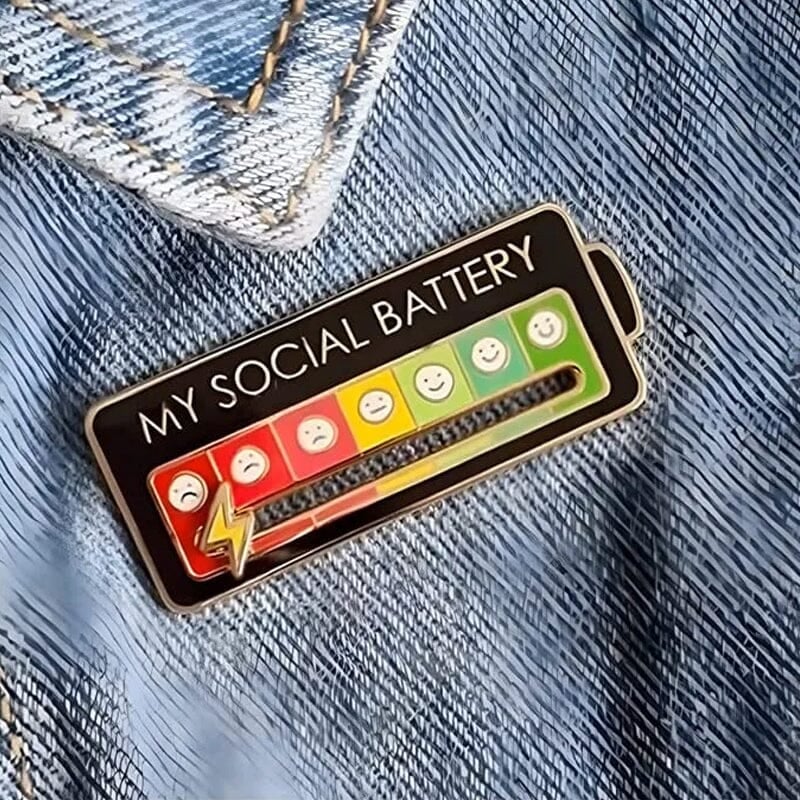 (🔥Last Day Promotion - 50%OFF) Interactive Mood Pins - Buy 4 Free Shipping