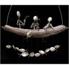 🥄Fishing Man Spoon Fish Metal Wind Chime🐟(Buy 2 Free SHipping)