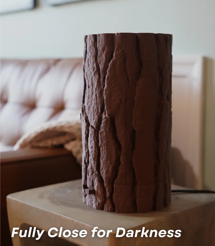 🔥This Week's Special Offer 49% OFF -Mechanically Dimming Lamp with Real Log Texture