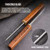 Handmade Portable 2 In 1 Double Blades Knife