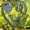 Memorial Gift Butterfly Ornament Garden Plaque