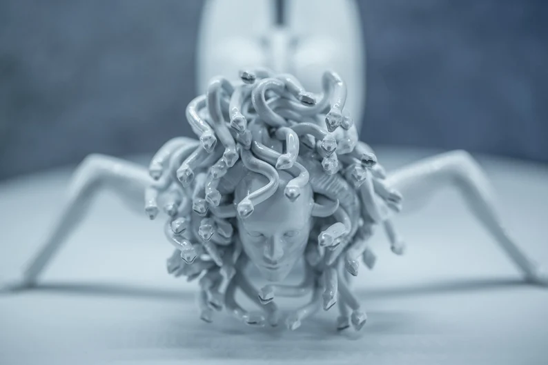 😍Medusa Sculpture