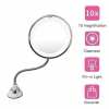 🔥Last Day Promotion 50% OFF🔥360° Flexible Light Up 10X Magnification Makeup Mirror