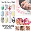 🎨12 Color Nail Doodle Pen for DIY Nail Art
